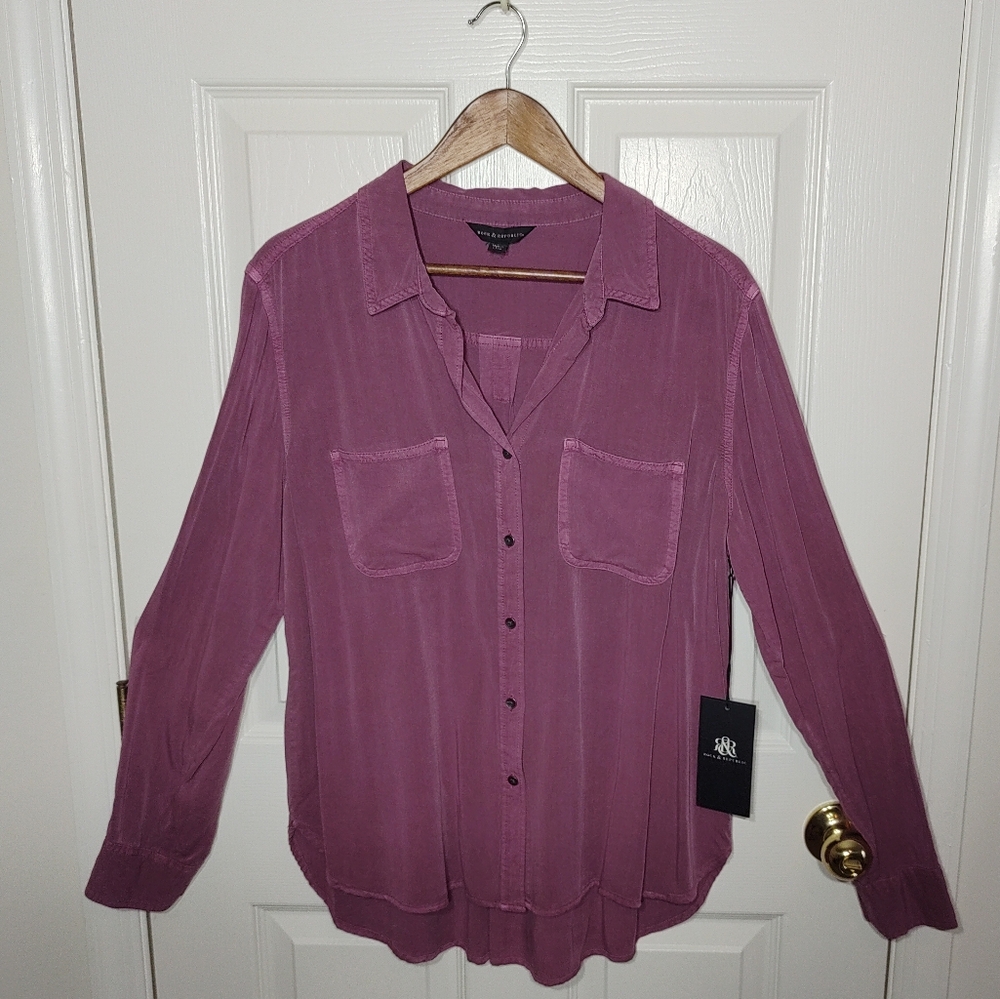 ROCK & REPUBLIC Women's Button-Down Shirt